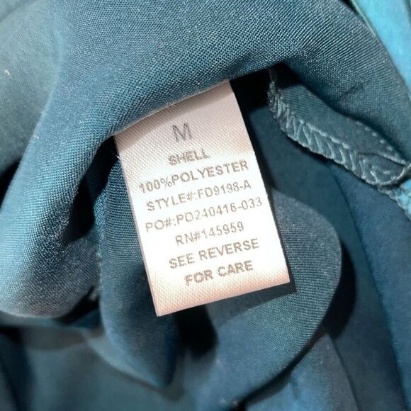 Dress Forum Womens Bat Wing Sleeve Satin Maxi Dress Deep Jasper Size Small NWT - Picture 11 of 13